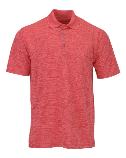 Paragon Men's Dakota Striated Heather Polo 130