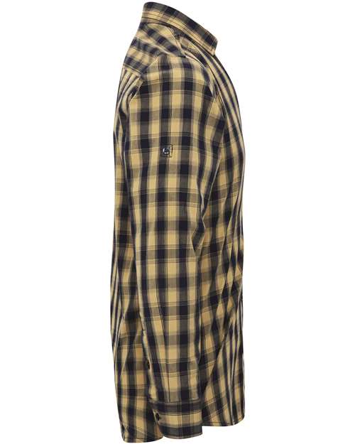 Men's Mulligan Check Cotton Shirt – Detail