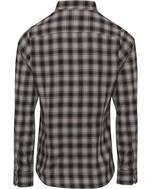 Women's Mulligan Check Cotton Dress Shirt