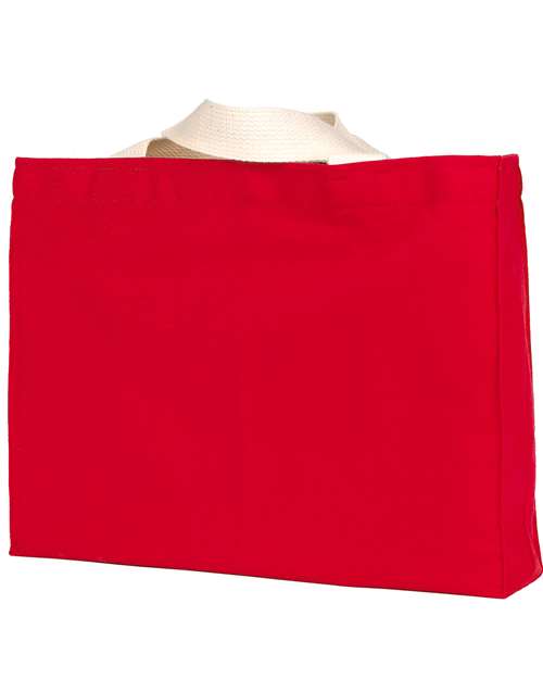 USA-Made Canvas Medium Gusset Tote Bag