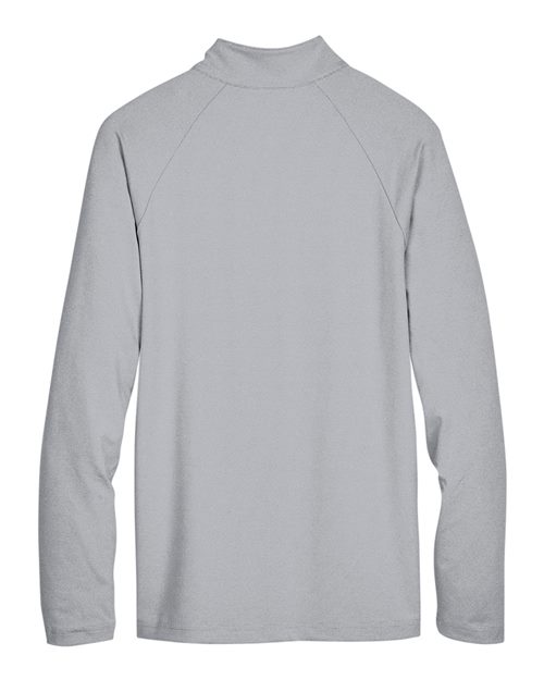 Men's CrownLux Performance® Clubhouse Micro-Stripe Quarter-Zip Pullover