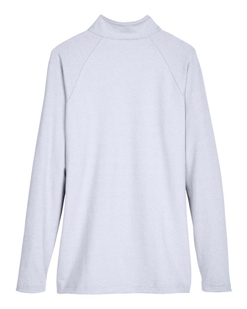 Women's CrownLux Performance® Clubhouse Micro-Stripe Quarter-Zip Pullover