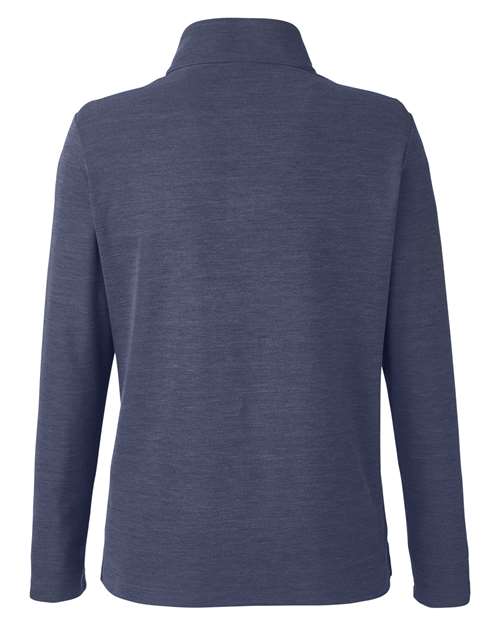 Women's Fusion ChromaSoft™ Pique Quarter-Zip Pullover