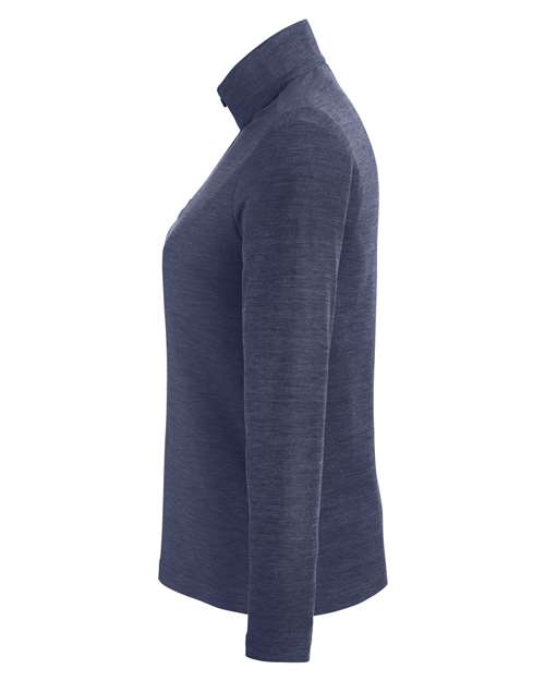 Women's Fusion ChromaSoft™ Pique Quarter-Zip Pullover