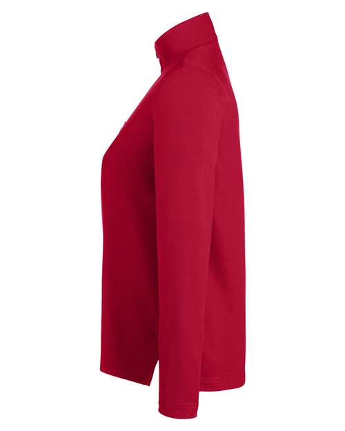 Women's Fusion ChromaSoft™ Pique Quarter-Zip Pullover