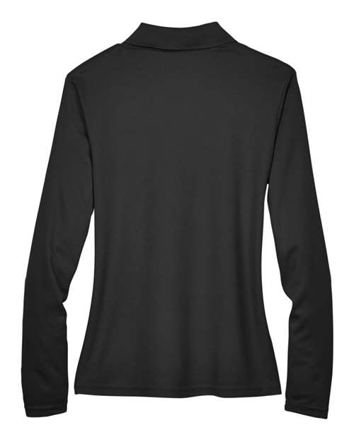 Women's Pinnacle Performance Long Sleeve Piqué Polo – Back