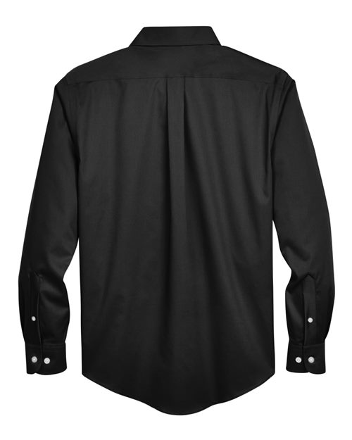 Men's Crown Collection® Solid Stretch Twill Woven Dress Shirt