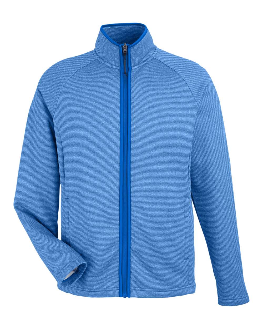 🔥 CORE365 Men Venture Heathered Stripe Jacket Full-Zip Up To 5XL CE72 - Picture 23 of 25
