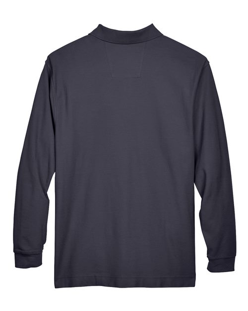 Men's Pima Piqué Long Sleeve Polo