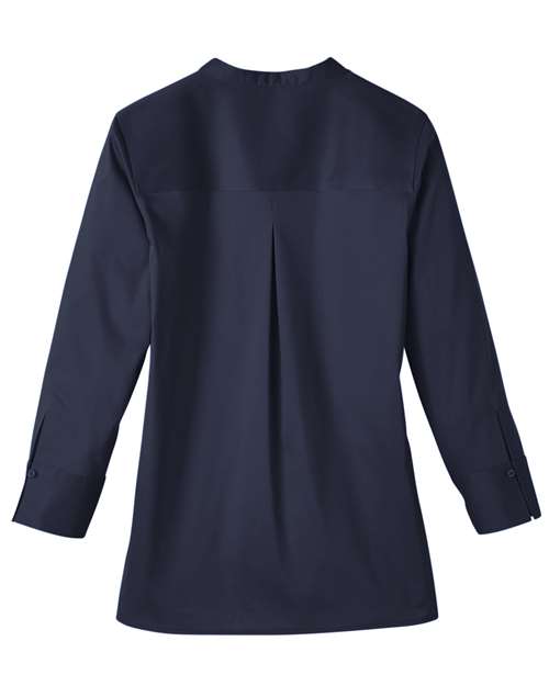 Women's Crown Collection® Stretch Broadcloth Three-Quarter Sleeve Blouse