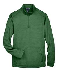Devon & Jones DG798 - Men's Newbury Mélange Fleece Quarter-Zip