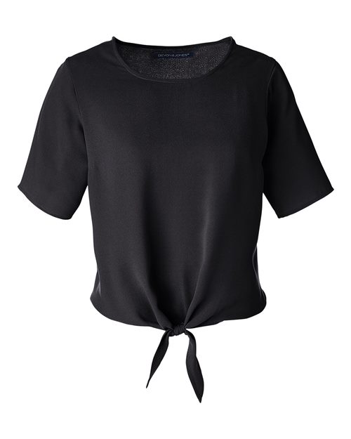 Women's Perfect Fit™ Tie Front Blouse – Front