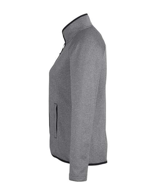 Women's Venture Heathered Stripe Full-Zip