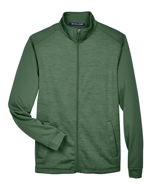 Men's Melange Fleece Full-Zip Jacket