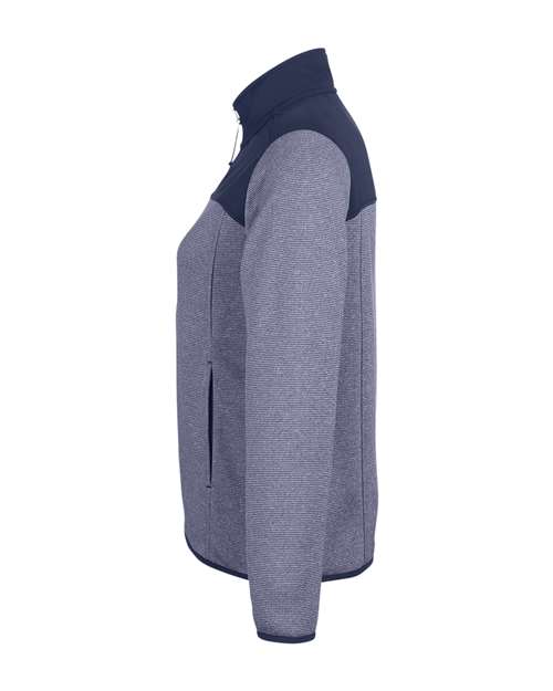 Women's Venture Heathered Stripe Hybrid Jacket