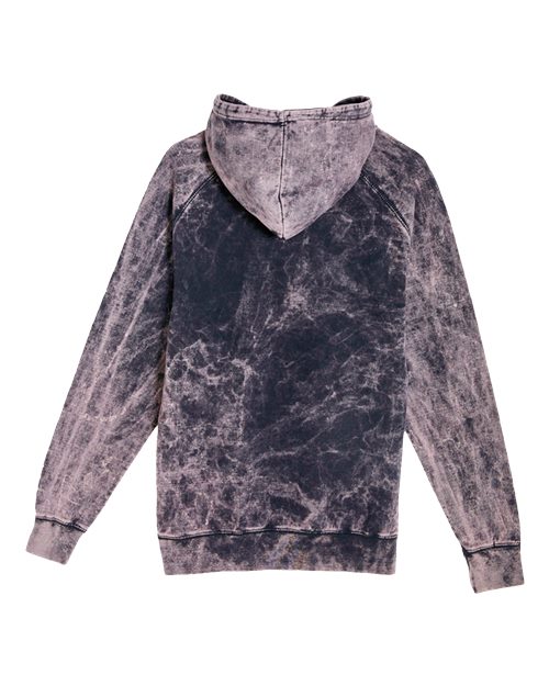 Unisex Vintage Raglan Hooded Sweatshirt – Back