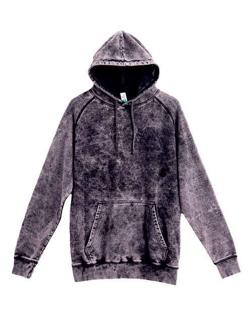 Unisex Vintage Raglan Hooded Sweatshirt – Front