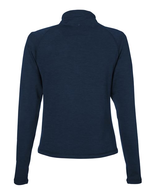 Women's Fairway Marbled Jersey Quarter-Zip Pullover