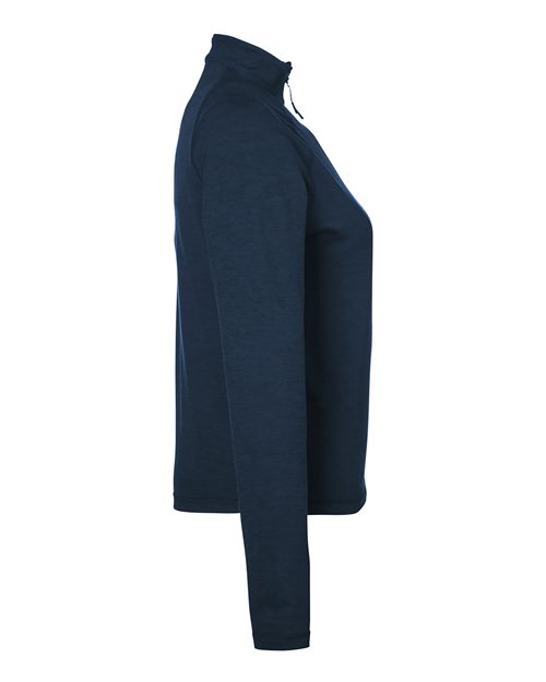 Women's Fairway Marbled Jersey Quarter-Zip Pullover