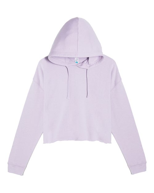 Women's Cropped Fleece Hooded Sweatshirt