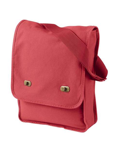 Pigment -Dyed Canvas Field Bag