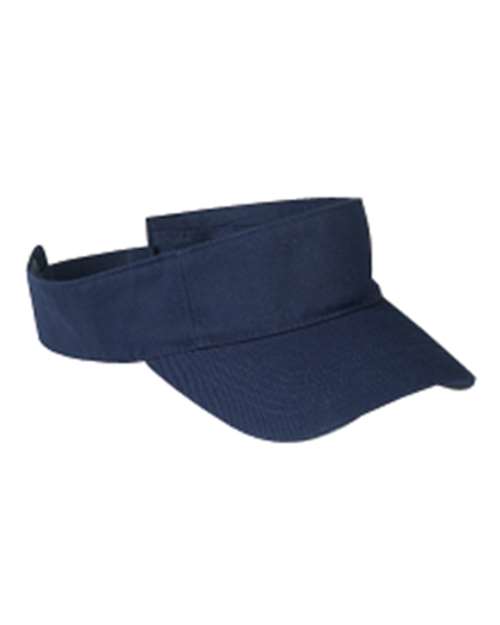 Big Accessories Chino Twill Visor BX006