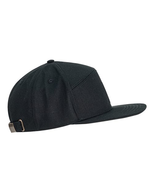 Hybrid Flat Bill Cap