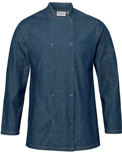Unisex Denim Chef's Jacket
