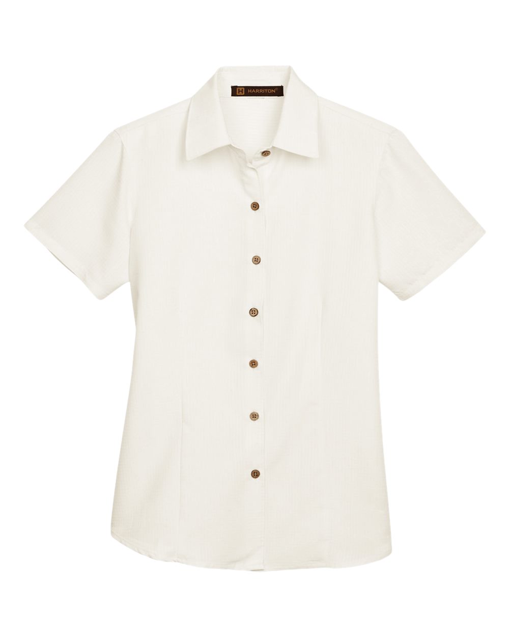 đ„ Harriton Women Barbados Textured Camp Shirt Short Sleeve Up To 3XL M560W - Picture 14 of 51