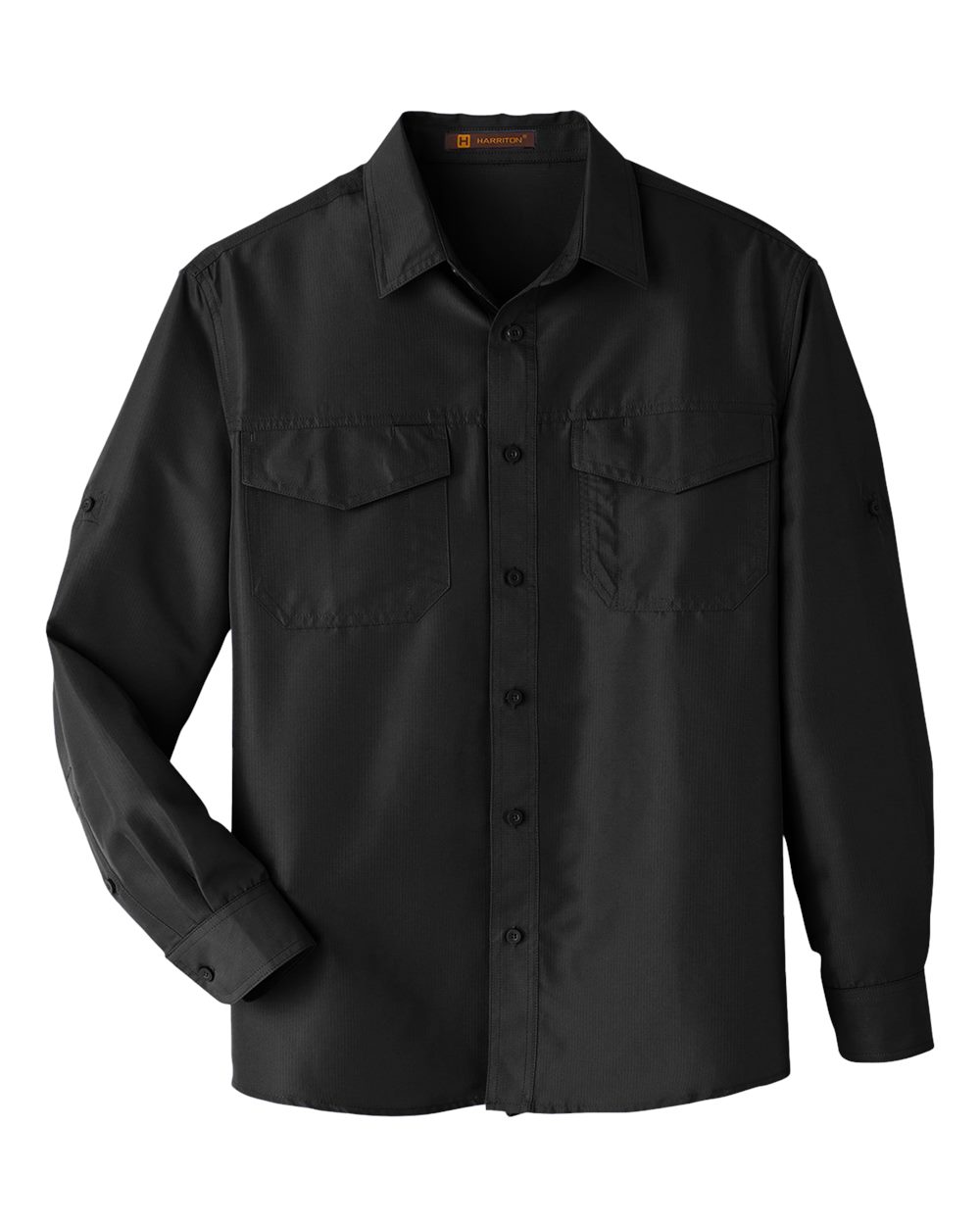 π₯ Harriton Men Key West Performance Staff Shirt pocket Up To 5XL M580L - Picture 4 of 36