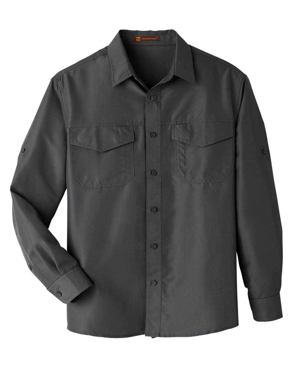 π₯ Harriton Men Key West Performance Staff Shirt pocket Up To 5XL M580L - Picture 14 of 36
