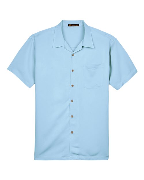 Harriton Men's Bahama Cord Camp Shirt M570