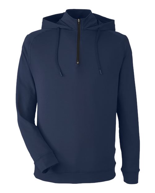 Unisex Vandyke Quarter-Zip Hooded Sweatshirt