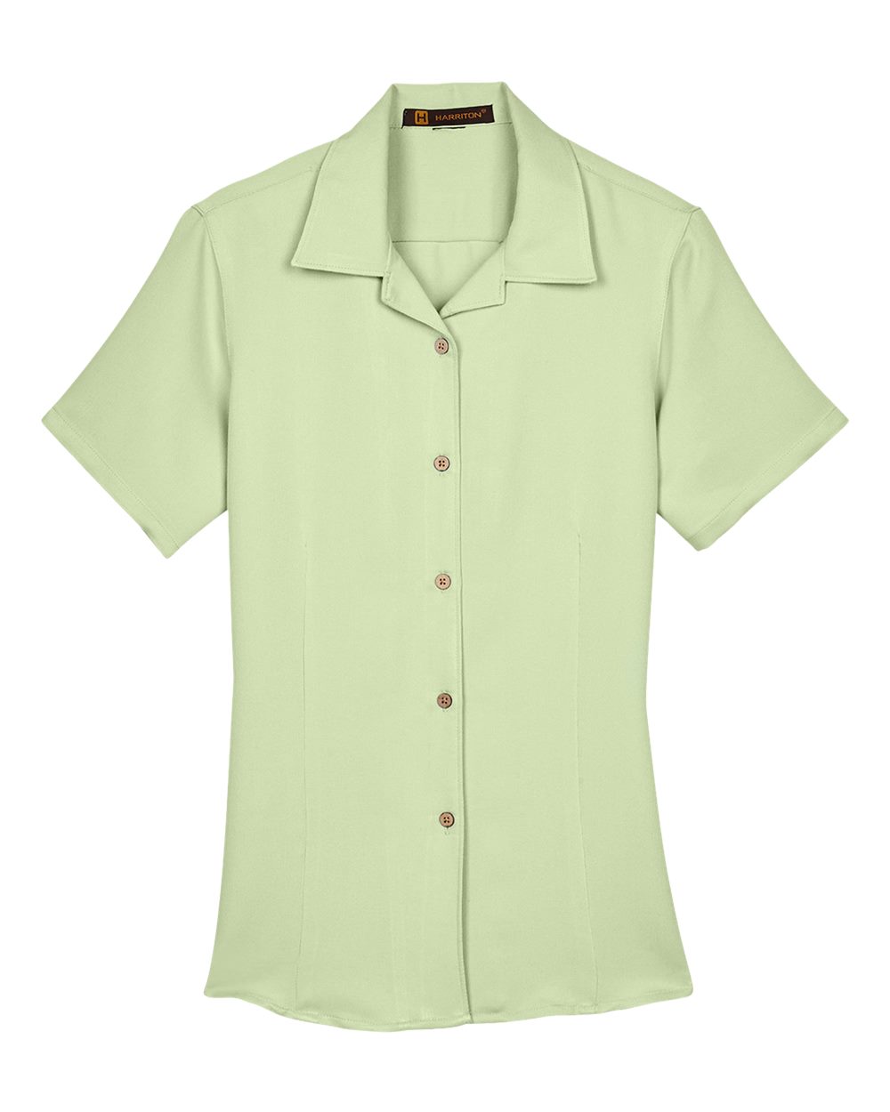 🔥 Harriton Women Bahama Cord Camp Shirt Short Sleeve button Up To 2XL M570W - Picture 24 of 41