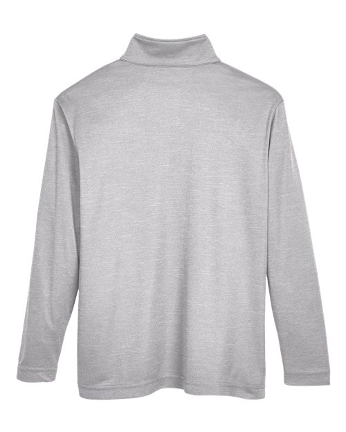 Youth Zone Sonic Heather Performance Quarter-Zip Pullolver
