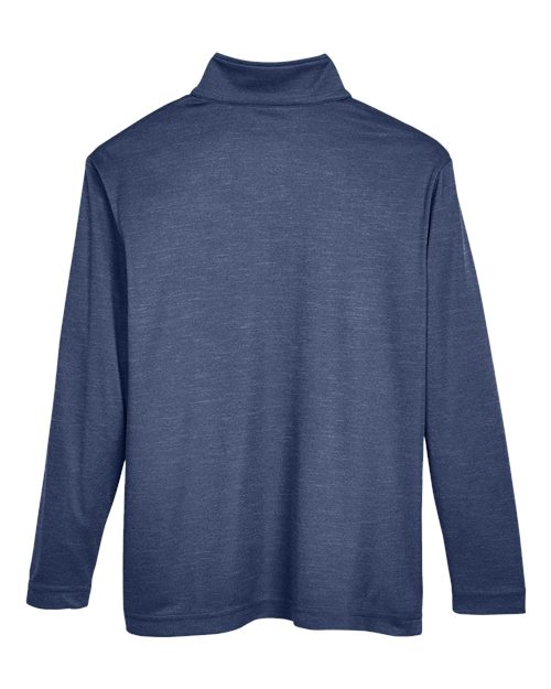 Youth Zone Sonic Heather Performance Quarter-Zip Pullover