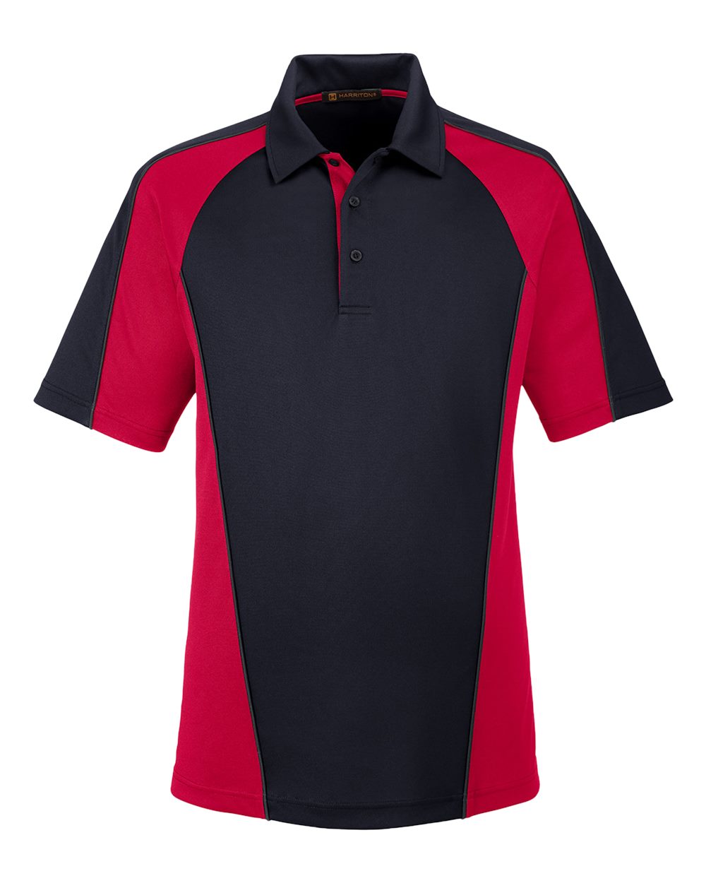 🔥 Harriton Men Advantage Snag Protection Plus IL Colorblock Polo Up To 6XL M385 - Picture 5 of 31