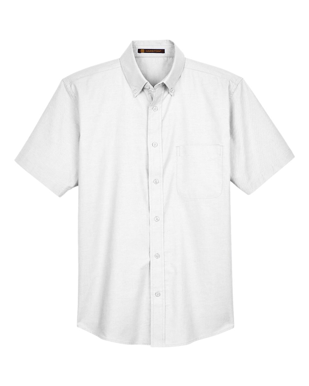 π₯ Harriton Men's Oxford Short Sleeve with Stain-Release Up To 4XL M600S - Picture 19 of 21