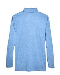 UltraClub 8618 - Men's Cool & Dry Heathered Performance Quarter