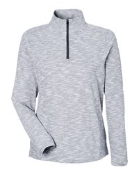 North End NE415W - Women's Eclipse Jacquard Quarter-Zip Pullover