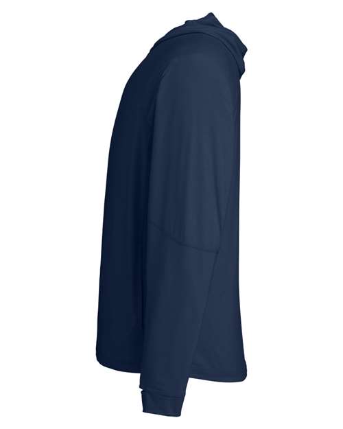Unisex JAQ Stretch Performance Hooded Long Sleeve T-Shirt