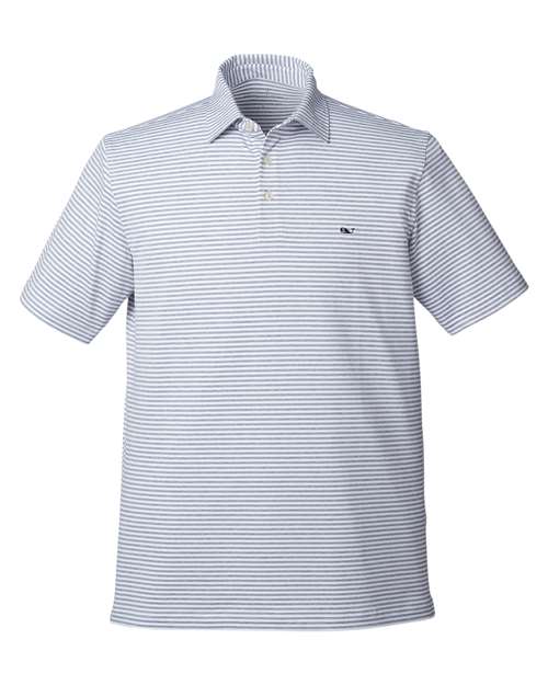 vineyard vines Men's Heathered Winstead Sankaty Polo G011145