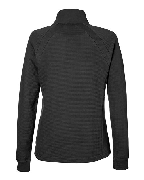 Women's Rhythm Waffle Cross-Neck Pullover – Back