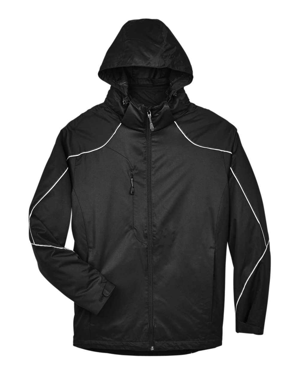 North End 88196 - Men's Angle 3-In-1 Jacket with Bonded Fleece Liner