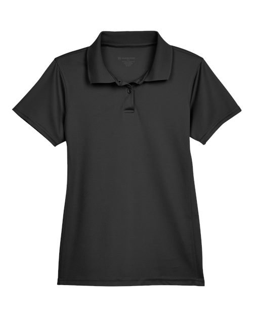 Women's Polyester Jersey Polo – Front