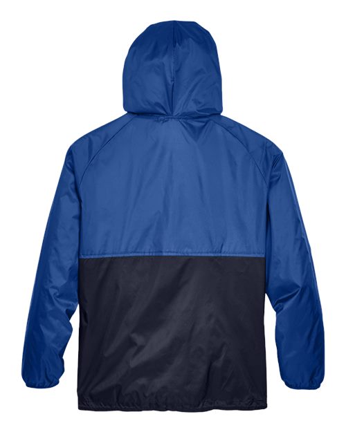 Unisex Packable Hooded Nylon Jacket