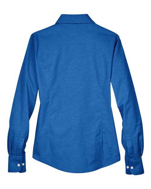 Women's Long Sleeve Oxford Dress Shirt