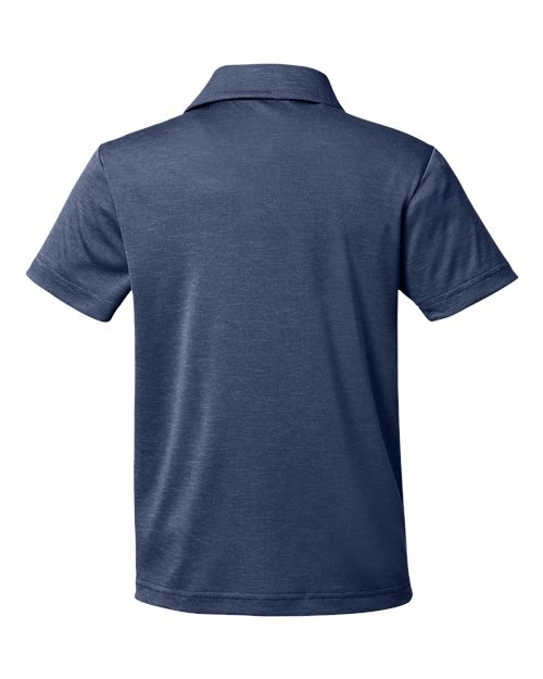 Youth Zone Sonic Heather Performance Polo