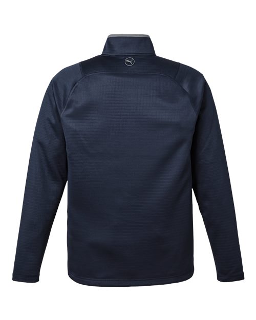 Men's Waffle Fleece Quarter-Zip Pullover