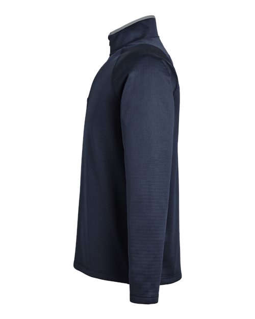 Men's Waffle Fleece Quarter-Zip Pullover